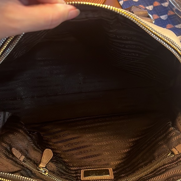 Prada Glacé Zippers Satchel - Picture 9 of 11